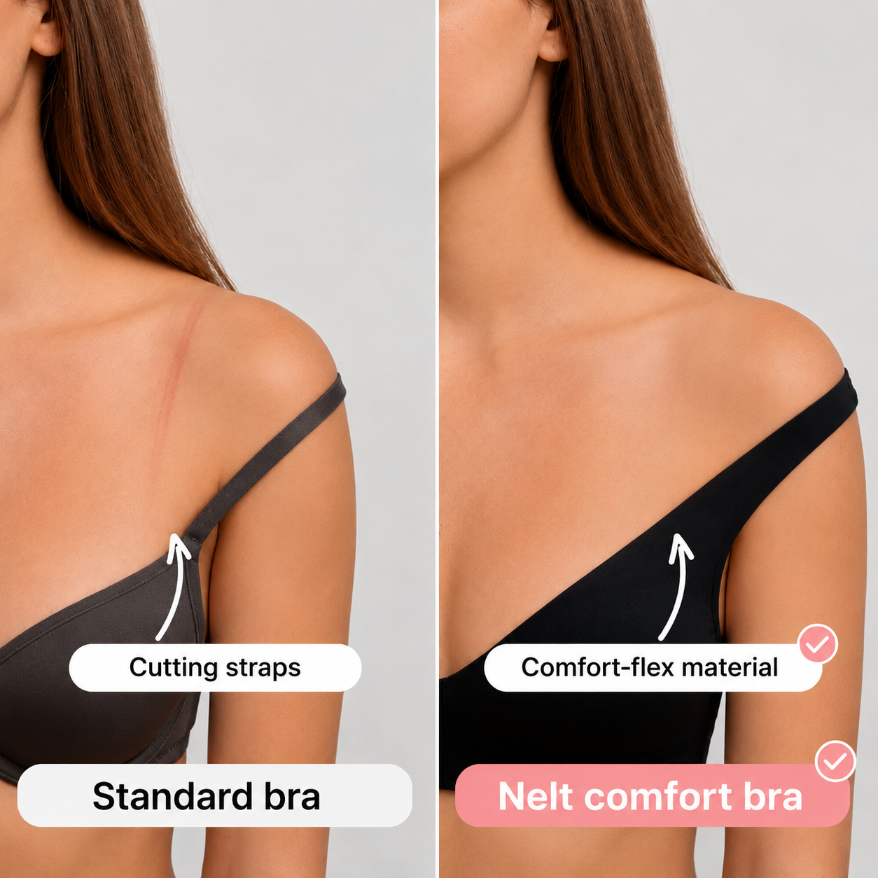 Nelt Comfort Bra — Seamless & Wire-Free