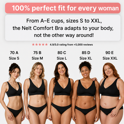 Nelt Comfort Bra — Seamless & Wire-Free